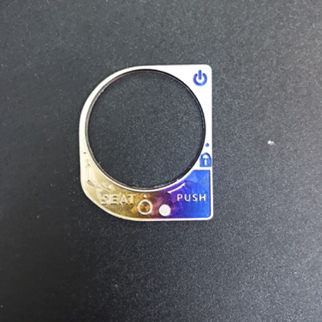 Miếng dán ổ khóa titan gắn ex winner raider satria sonic wave sh...titanium