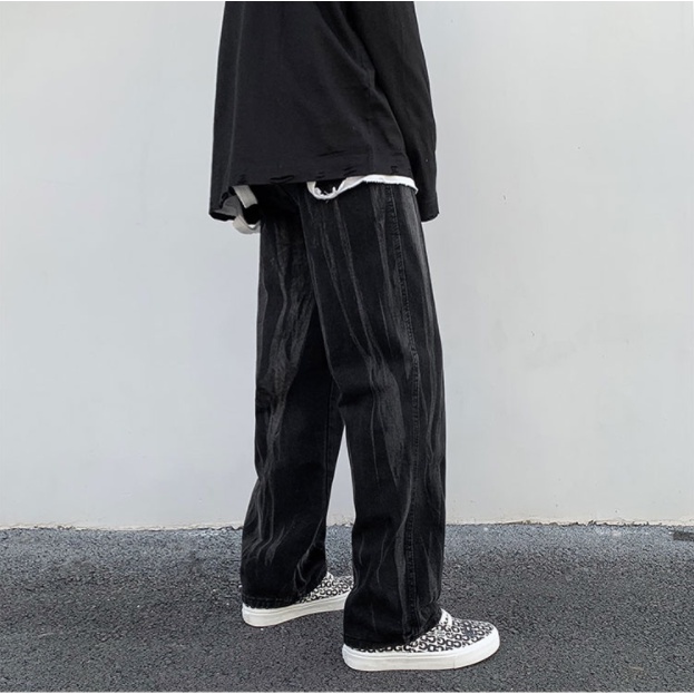 [ORDER + ẢNH THẬT] Quần Jeans ống rộng loang màu Streetwear, Quần Jeans Ulzzang oversize siêu chất | BigBuy360 - bigbuy360.vn