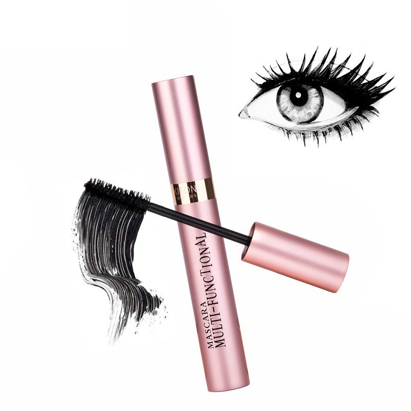 [Hàng mới về] Mascara 3D uốn cong làm dày và dài mi chống thấm nước trang điểm không lem màu