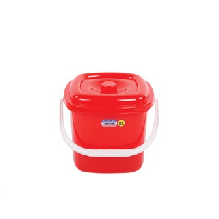 Xô Có Nắp Vuông Nhựa Duy Tân 4 lít/6 lít/8 lít