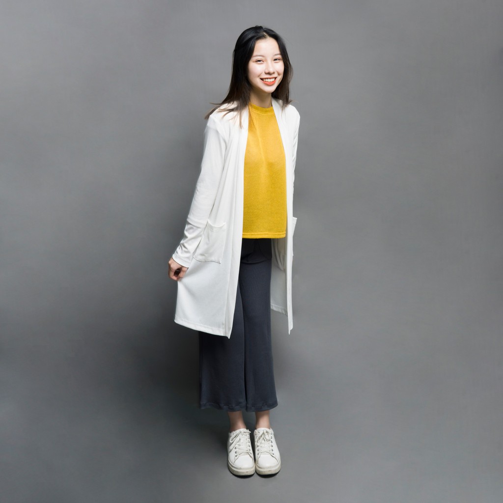 Áo khoác cardigan nữ Sayme dáng dài WCCA0001