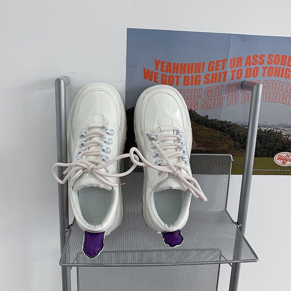 Giày Sneaker đế độn buộc dây nữ | BigBuy360 - bigbuy360.vn
