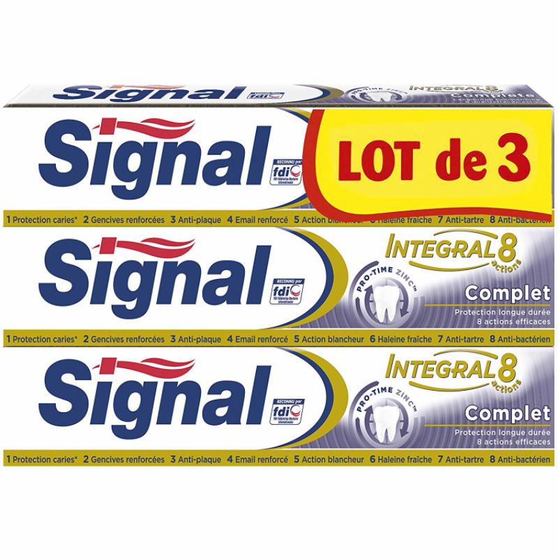 Kem đánh răng SIGNAL Integral 8 complet-75ml ( hàng Pháp)