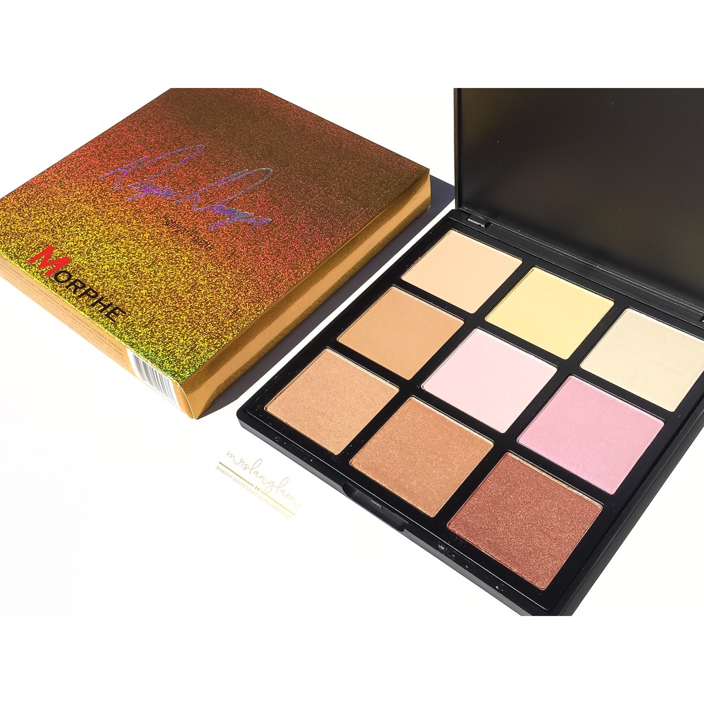 Bảng Tạo Khối Bắt Sáng 9 Ô Morphe Deysi Danger Highlight Palette