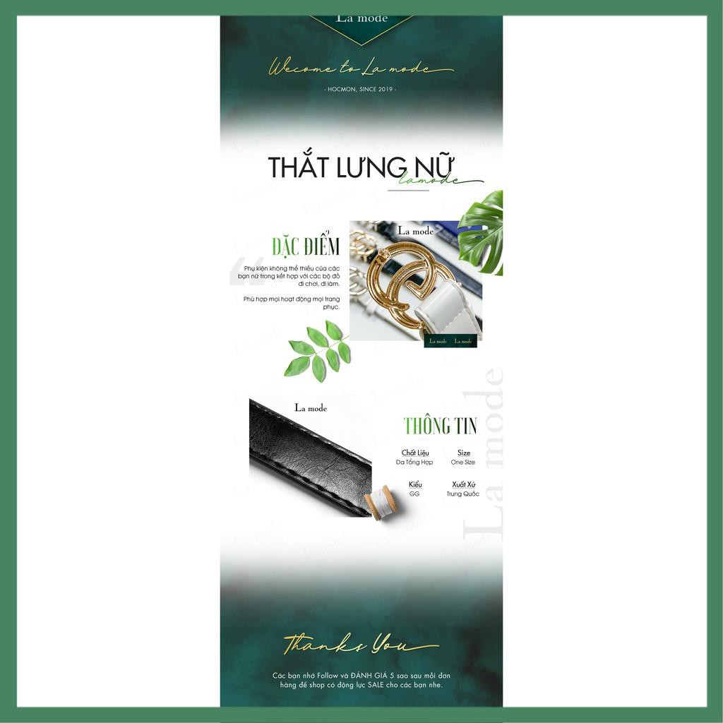 Thắt Lưng Dây Nịt Nữ GG Thời Trang Sang Trọng - La mode