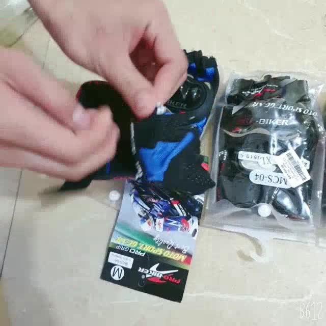 Găng Tay Nam Cụt Ngón Probiker , Găng Tay Chống Nắng Đi Phượt Tập Gym Có Gù Bảo Vệ Lòng Bàn Tay