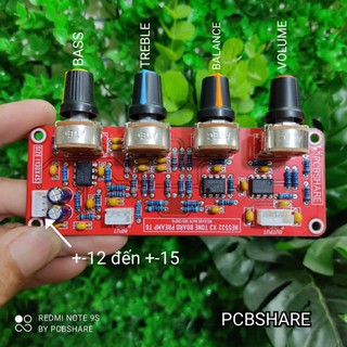 Mạch chỉnh âm sắc chất lượng cao (VOL-BAL-BASS-TREB)