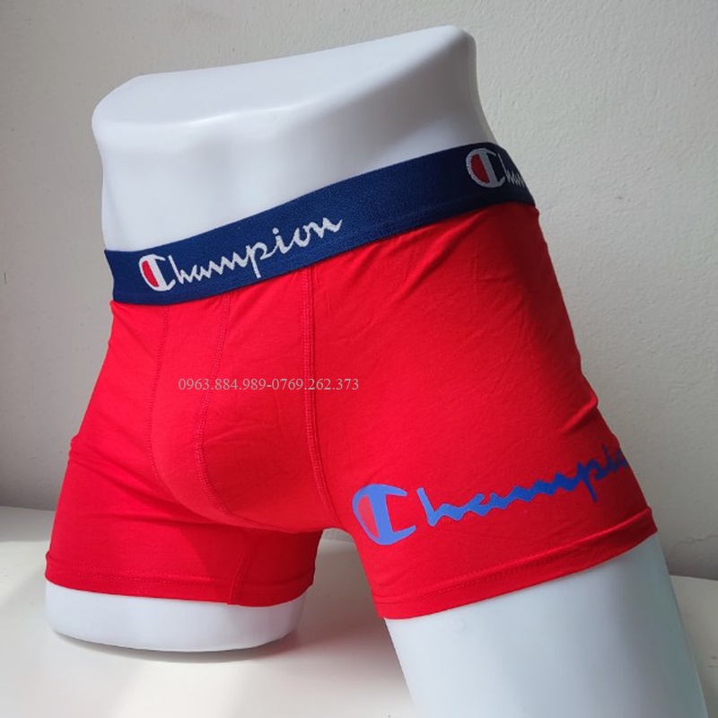 Hộp 3 quần lót nam CH.01 chất cotton cạp dệt dạng sịp đùi nhiều màu cho anh em- ẢNh, video shop làm