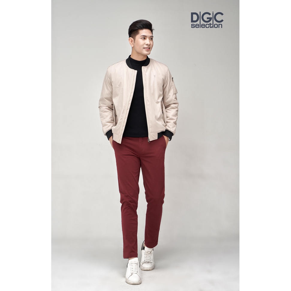 Áo khoác bomber Nam 3 lớp DGCs bo chun kiểu dáng năng động, chất vải gió chống thấm cản gió WAJK2043M