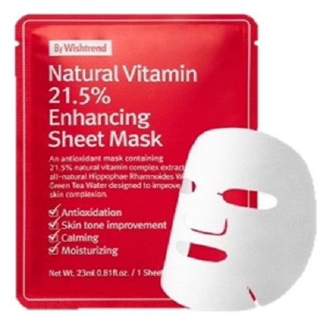 Mặt nạ giấy Wishtrend OST Natural Vitamin C21.5 Enhancing Sheet Mask