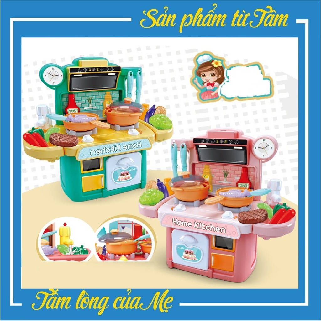 Đồ Chơi Trẻ Em Dụng Cụ Nhà Bếp Nấu Cơm, Nấu Đồ Ăn. Đồ Chơi Phát Triển Kỹ Năng Cho Bé