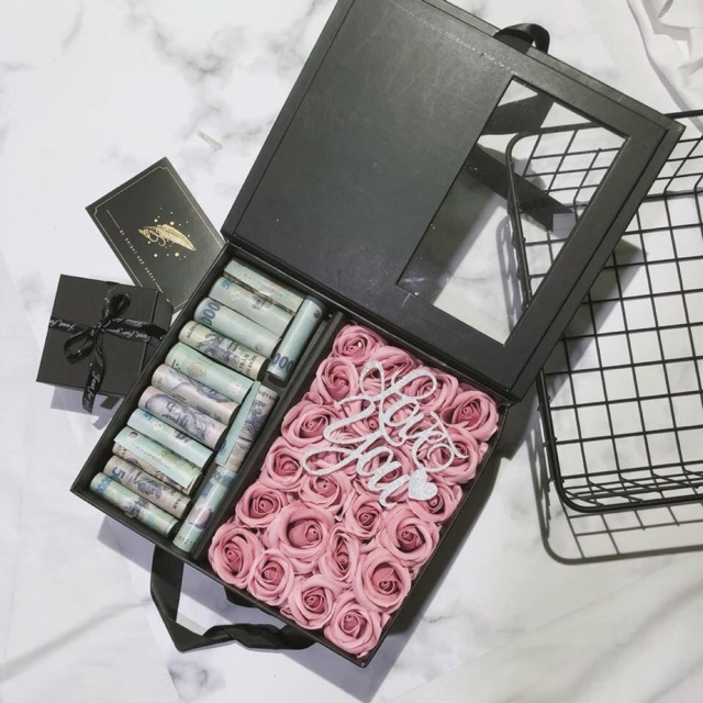 Hộp hoa sáp quà tặng 🌹🌹