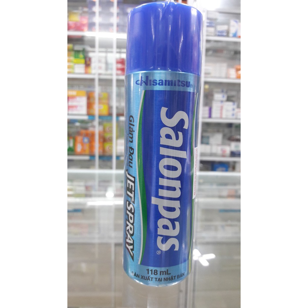 Chai xịt Salonpas® Jet Spray 118ml