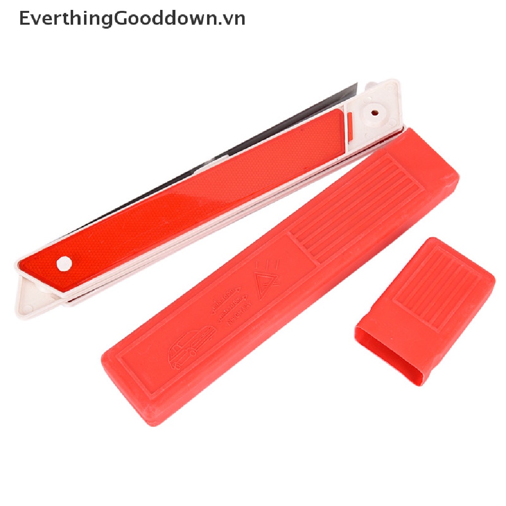 Everthinggood Bảng Cảnh Báo Khẩn Cấp Hình Tam Giác Phản Quang Có Thể Gập Lại Phích Cắm EU Cho Xe Hơi
