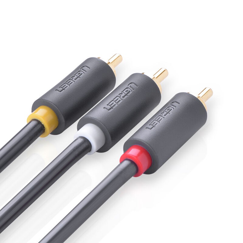 Dây loa AV 3 ra 3 dài 2M Ugreen 10525