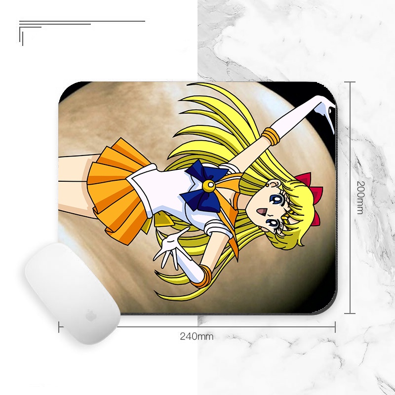 Miếng lót chuột IN HÌNH Sailor Moon Thủy thủ mặt trăng anime chibi tiện lợi xinh xắn