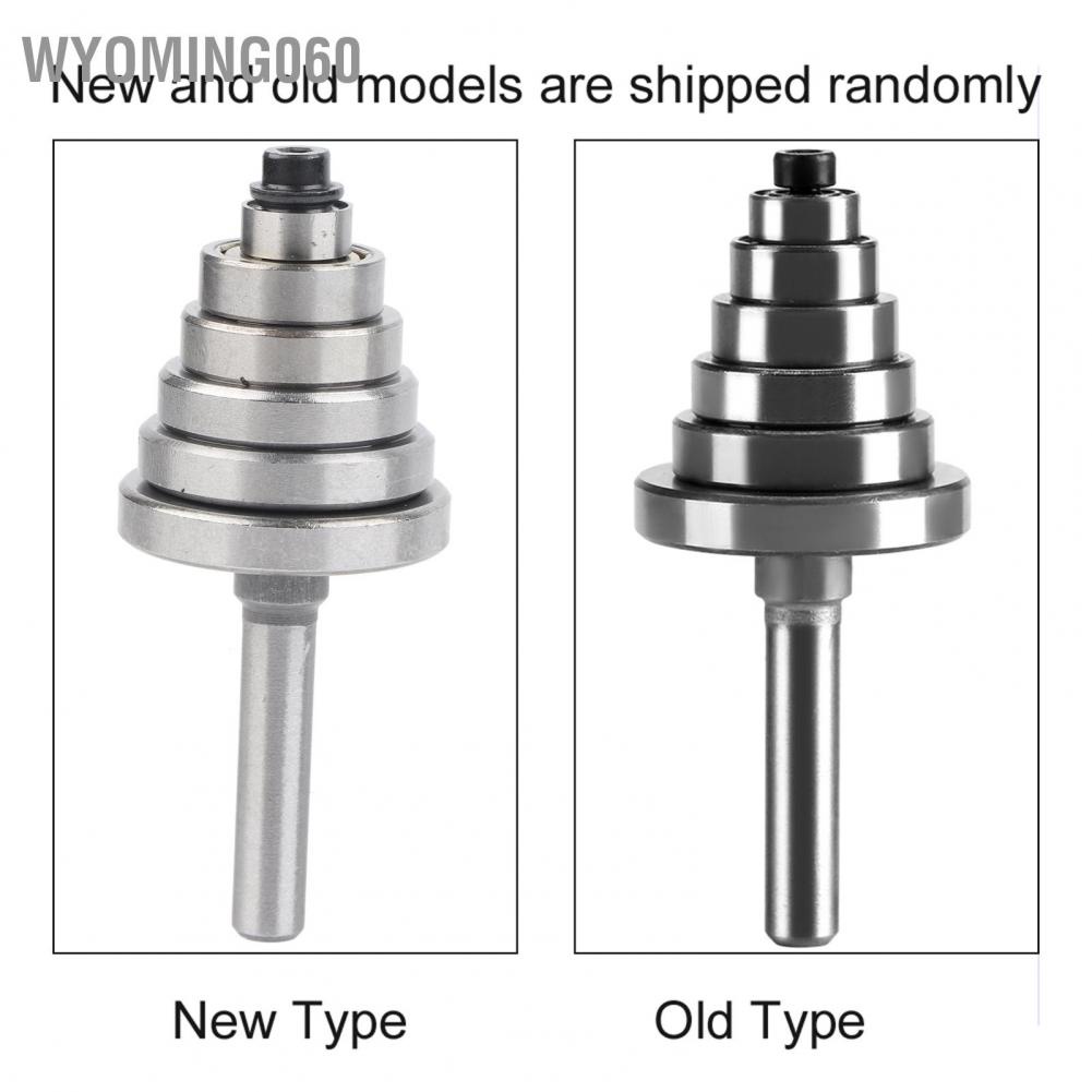[Hàng Sẵn] 1/2 &quot;H - 1/4&quot; Shank Bộ định tuyến Rabbet Bit với 7 vòng bi được đặt cho Ván ép ván dăm gỗ rắn 【Wyoming060】