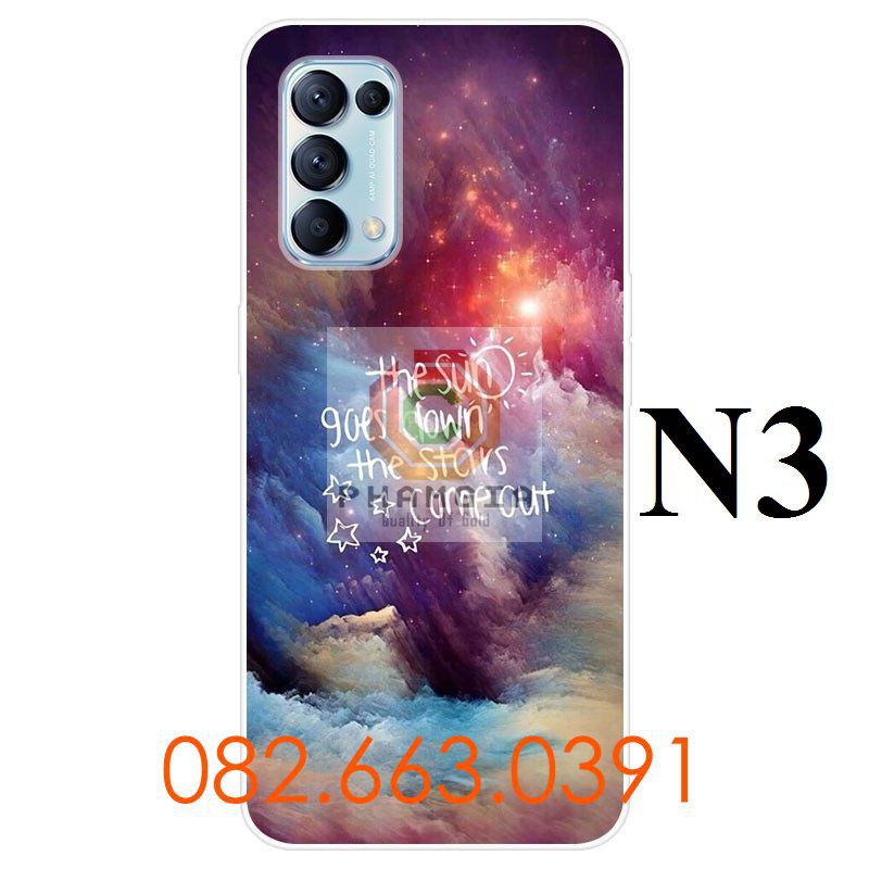 Ốp lưng Oppo Reno 5 4G / 5G dẻo in hình dễ thương (p1)