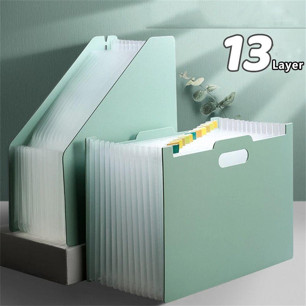 AUGUSTINA Bìa Đựng Tài Liệu Khổ A4 Sức Chứa Lớn Tiện Dụng Cho Văn Phòng / Trường Học