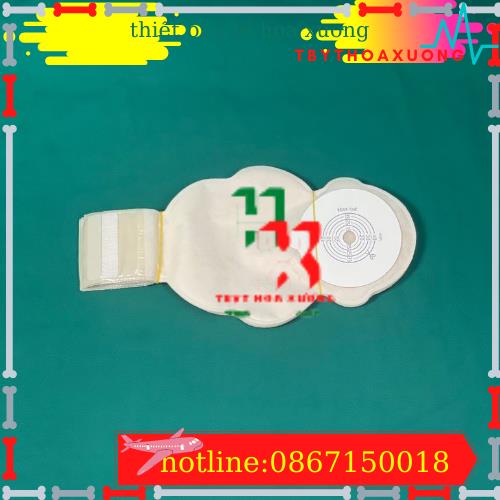 Hộp 10 Túi hậu môn nhân tạo con gấu cho trẻ (khóa dán)