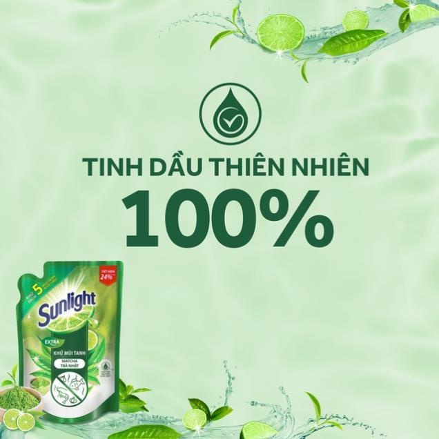 Nước rửa chén Sunlight Thiên nhiên 2.1kg (Túi)
