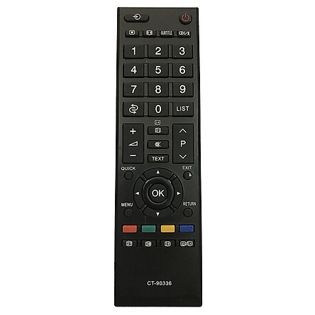 Remote Điều Khiển Tivi TOSHIBA Đa Năng Mới Giá Tốt (Tặng kèm pin AAA)
