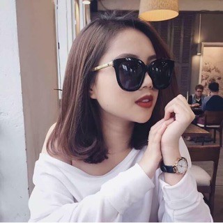 MẮT KÍNH CHỮ V GỌNG VÀNG SANG CHẢNH HOT TREND