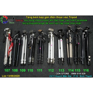Tripod Nhật 2nd cao cấp siều bền chắc - Phần 3 (chân máy ảnh)