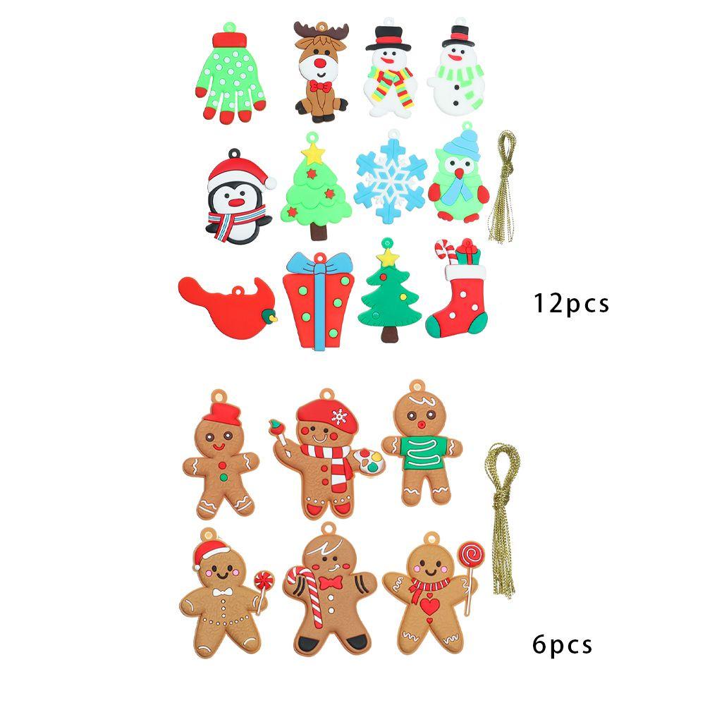 6 / 12 Bánh Gừng Giáng Sinh Trang Trí