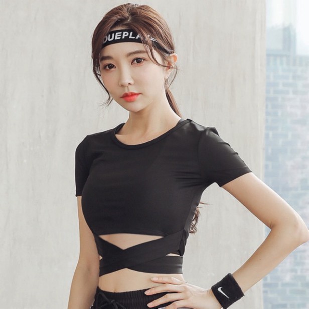 Áo Tập Gym Yoga Aerobic Cho Nữ Hàng Quảng Châu Cao Cấp (AT18)