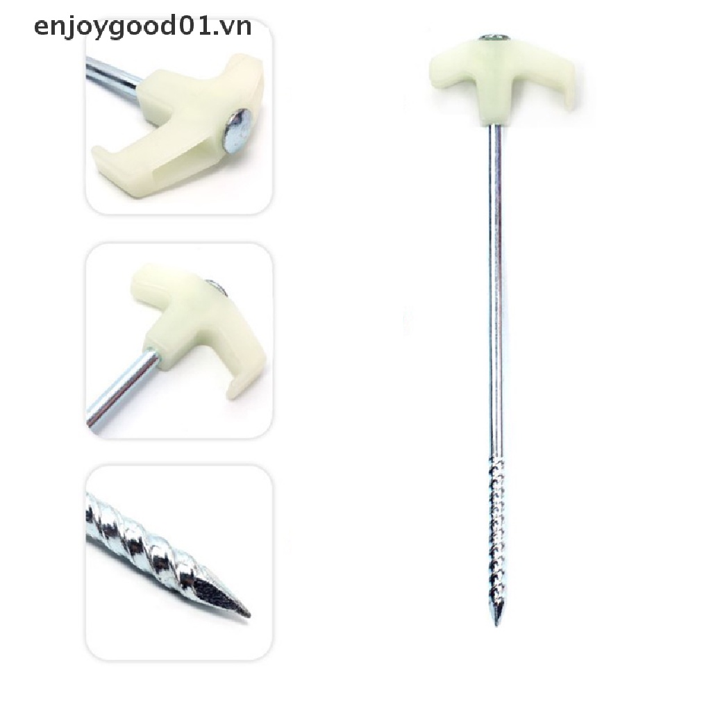 Cọc dựng lều hình chữ T chống gió chống gỉ tiện dụng cho cắm trại
 | BigBuy360 - bigbuy360.vn