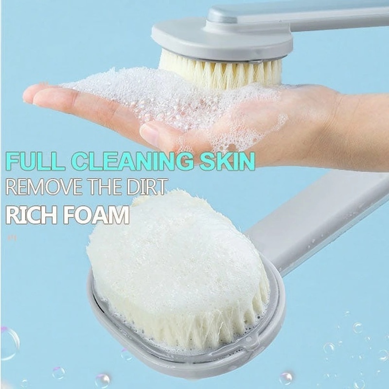 Bàn Chải Tắm Dạng Xốp Mềm Nhiều Màu Sắc Có Thể Tháo Rời Đa Năng