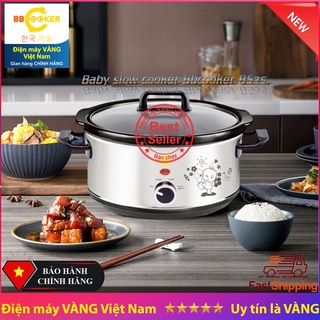 Nồi hầm chậm nấu cháo, kho cá dung tích 3.5L
