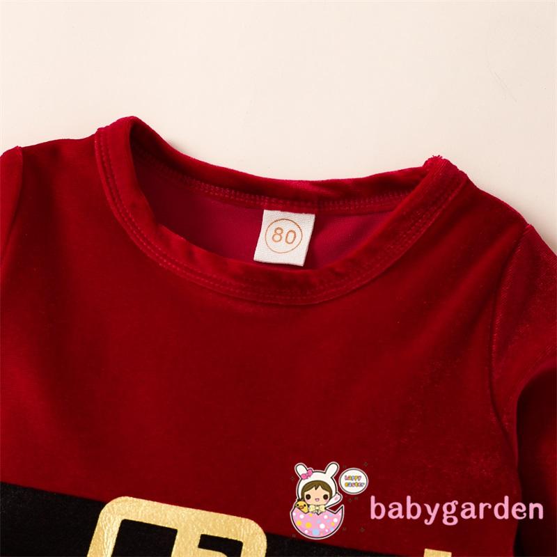 Đầm Xoè Tulle Tay Dài Hoạ Tiết Giáng Sinh Cho Bé Gái 1-5 Tuổi