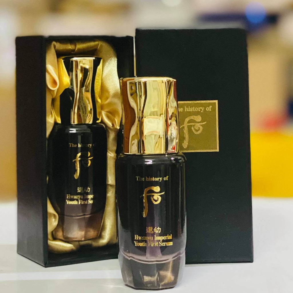 Chai Tinh Chất Khởi Đầu Hoàn Thiện Làn Da Whoo Hwanyu Imperial Youth First Serum 15ml