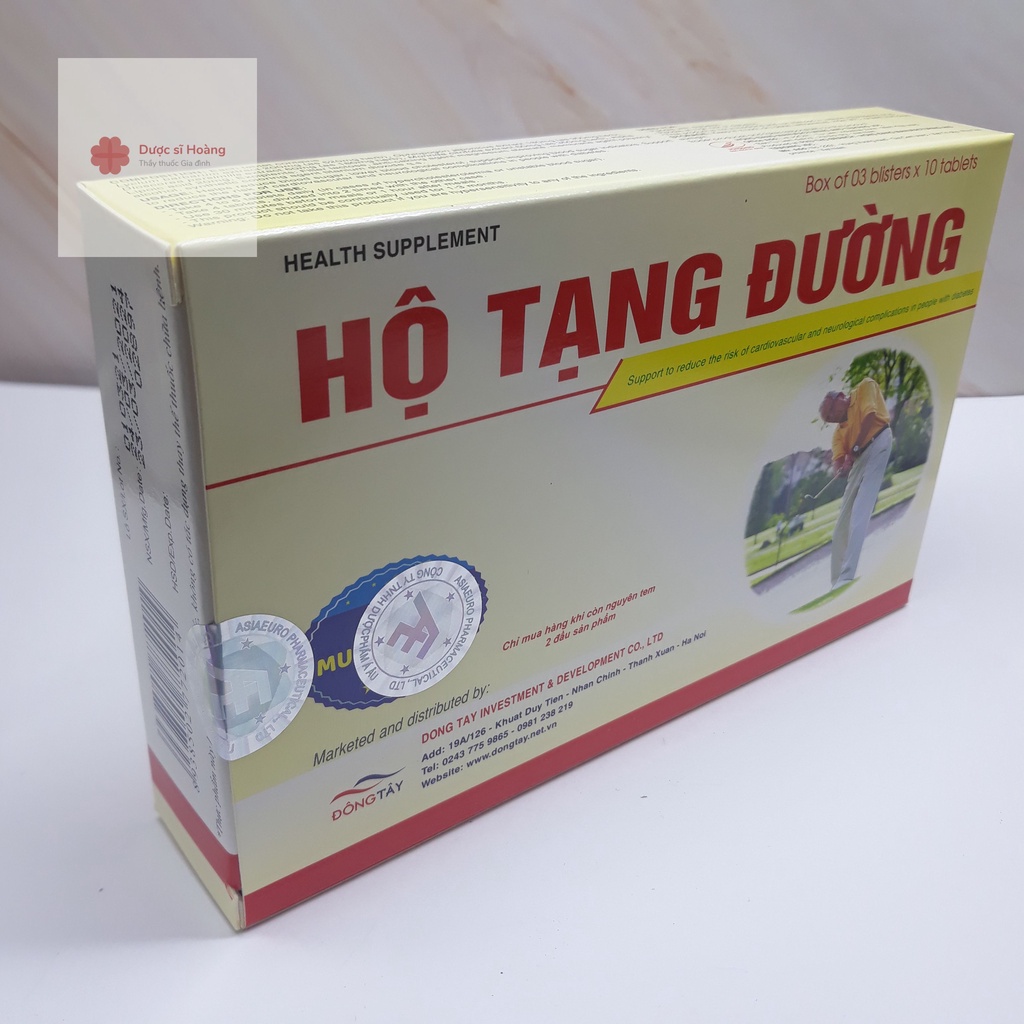 Hộ Tạng Đường - Phòng ngừa biến chứng bệnh tiểu đường