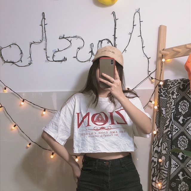 Áo croptop 2hand