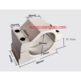 Bát CNC 55mm / Gá spindle 55mm