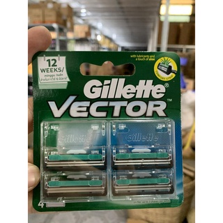 Lưỡi cạo râu Gillette Vector lưỡi 4s