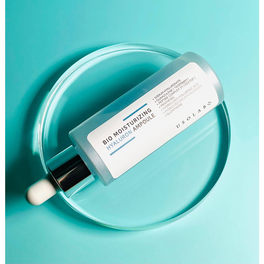 Tinh Chất Dưỡng Ẩm HA USOLAB BIO MOISTURIZING HYALURON AMPOULE 50ml