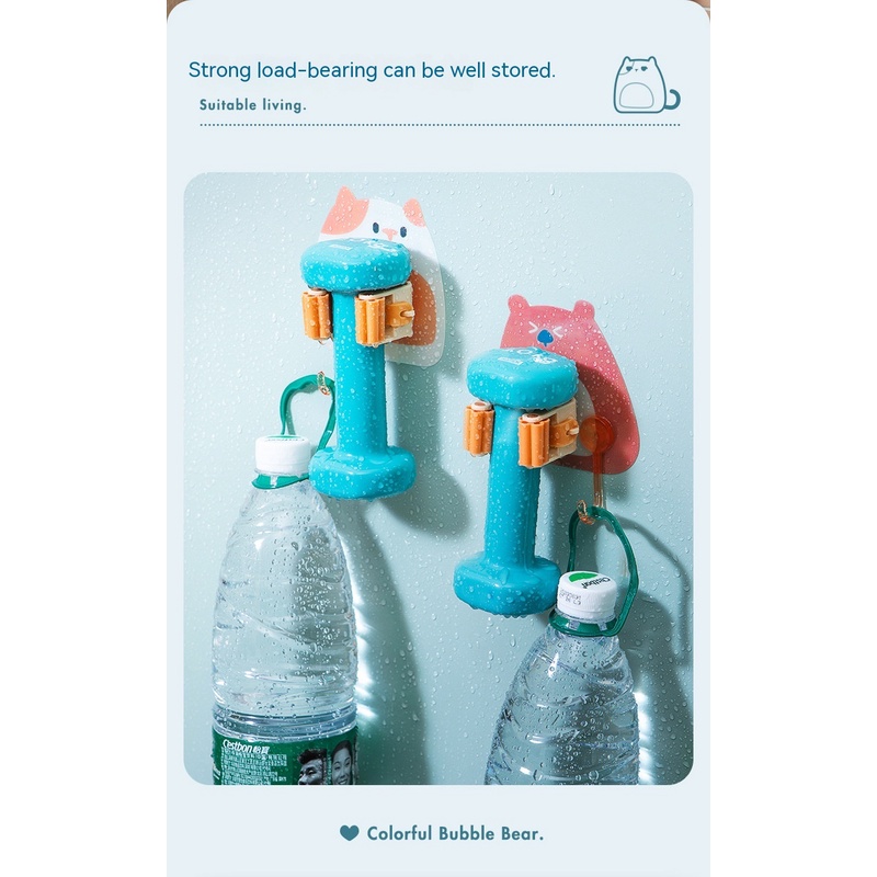 Giá đỡ cây lau nhà hình gấu dễ thương