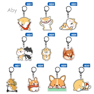 Móc khóa hình cún shiba dễ thương CUSTOM