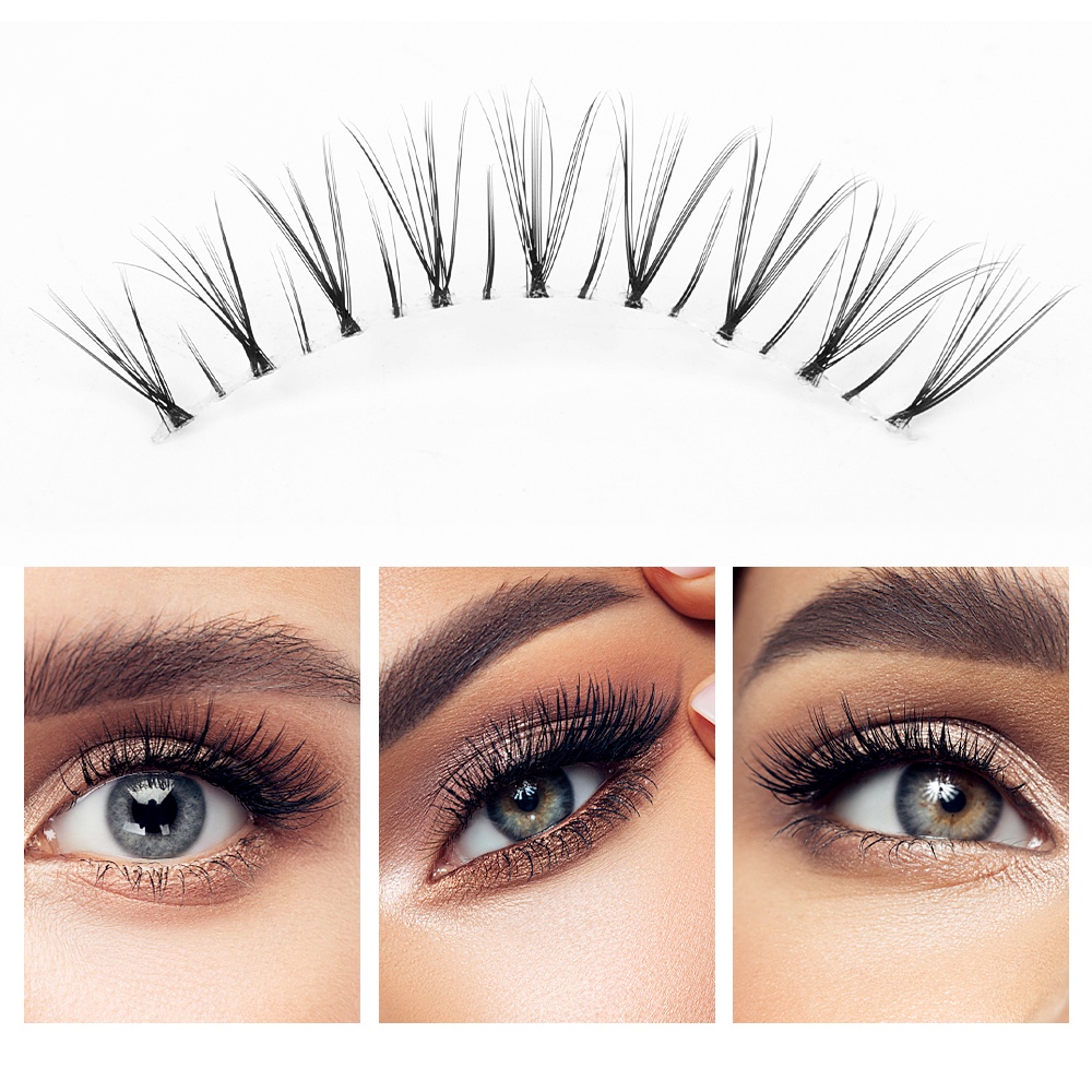 Set 5 Cặp Lông Mi Giả 3D Dày/Cong Tự Nhiên Handmade Dành Cho Nữ
