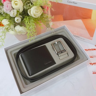 Thắt lưng nam C TẶNG KÈM VÍ cùng hãng mặt kim gài hàng cao cấp fullbox có hộp túi giấy