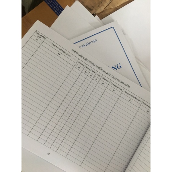 Sổ Thiết Bị GD