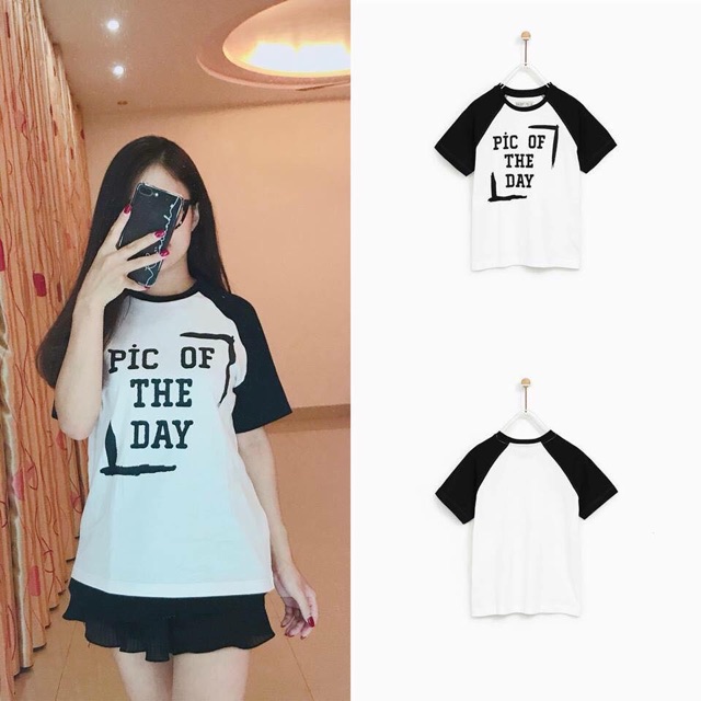 Áo t-shirt zara authentic