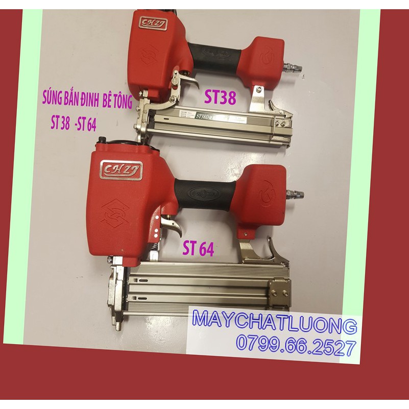 SÚNG BẮN ĐINH BÊ TÔNG BẰNG HƠI ST38 ,ST64