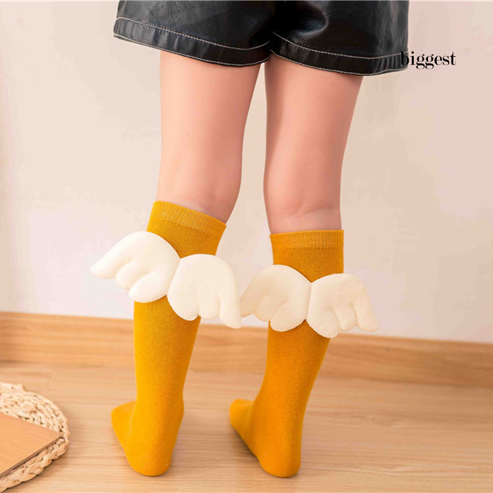 Tất Cotton Dài Qua Gối Màu Sắc Ngọt Ngào Cho Bé Gái