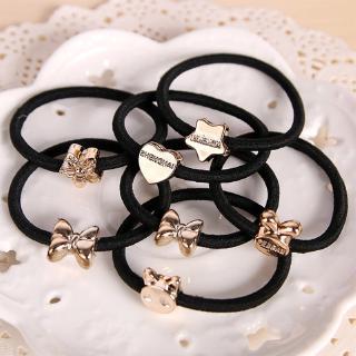 Set 5 / 10 Dây Buộc Tóc Co Giãn Thời Trang Nữ
