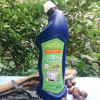 Nước tẩy bồn cầu Greenlife - Làm sạch nhà tắm và đồ dùng inox 1000ml